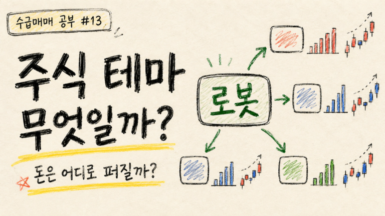 수급매매 공부 #13 주식에서 테마란 무엇일까